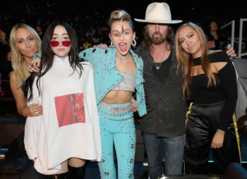 The Cyrus family (Source: Getty Images)