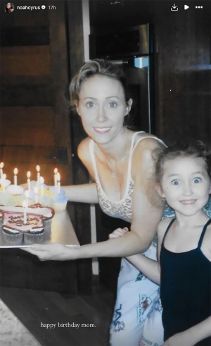 Tish Cyrus, Noah Cyrus (Source: Instagram)