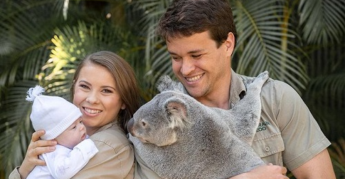 news Bindi Irwin shares picture of newborn daughter Grace Warrior, grandma Terri reacts!