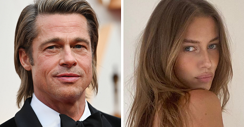 news Brad Pitt’s model girlfriend Nicole Poturalski is in an open marriage