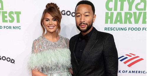 Chrissy Teigen, John Legend welcome rainbow baby