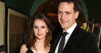 Felicity Jones pregnant with her first child with husband Charles Guard!