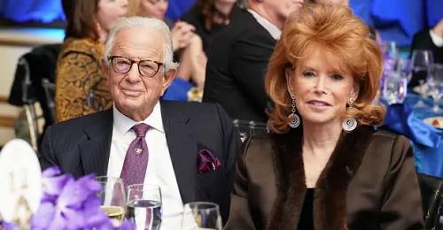 news Hedge funder Larry Leeds, 93, to marry socialite Ginger Feuer, 75