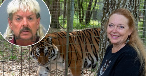 news Joe Exotic not pardoned: ‘He belongs in a cage’ says Carole Baskin