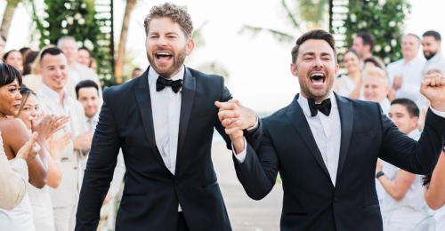 ‘Mean Girls’ alum Jonathan Bennett and boyfriend Jaymes Vaughan has a Mexico wedding