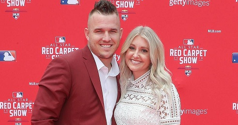 news Mike Trout and wife Jessica Tara Trout welcomes son Beckham