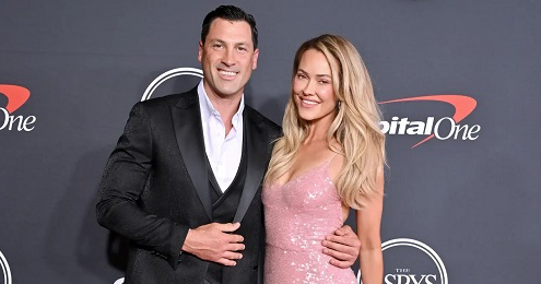 news Peta Murgatroyd expecting rainbow with Maksim Chmerkovskiy