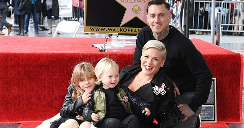 Pink’s husband Carey Hart shares video, pictures of 9-year-old daughter shooting gun